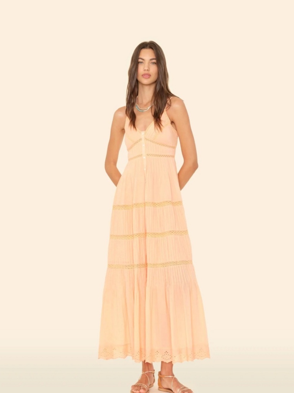 Xirena Janie Dress Soft Peach X-Small